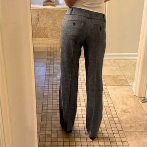 Classic Grey Tweed Business Pants